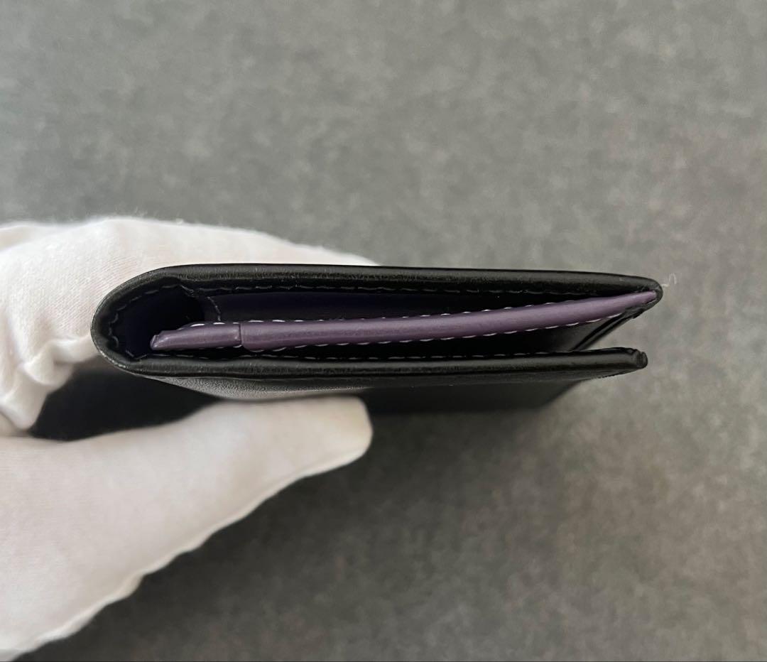 未使用　ETTINGER エッティンガー 名刺入れ カードケース パープル