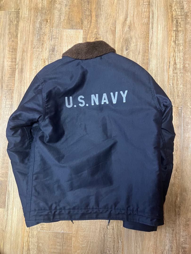 バズリクソンズ　N-1 ネイビーデッキジャケット　サイズ40 ほぼ未使用