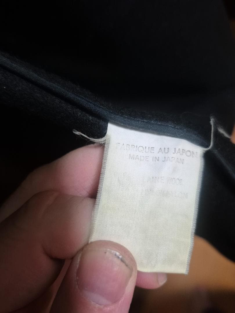 USED ヨウジヤマモト Y's for men ブラックウールカバーオール