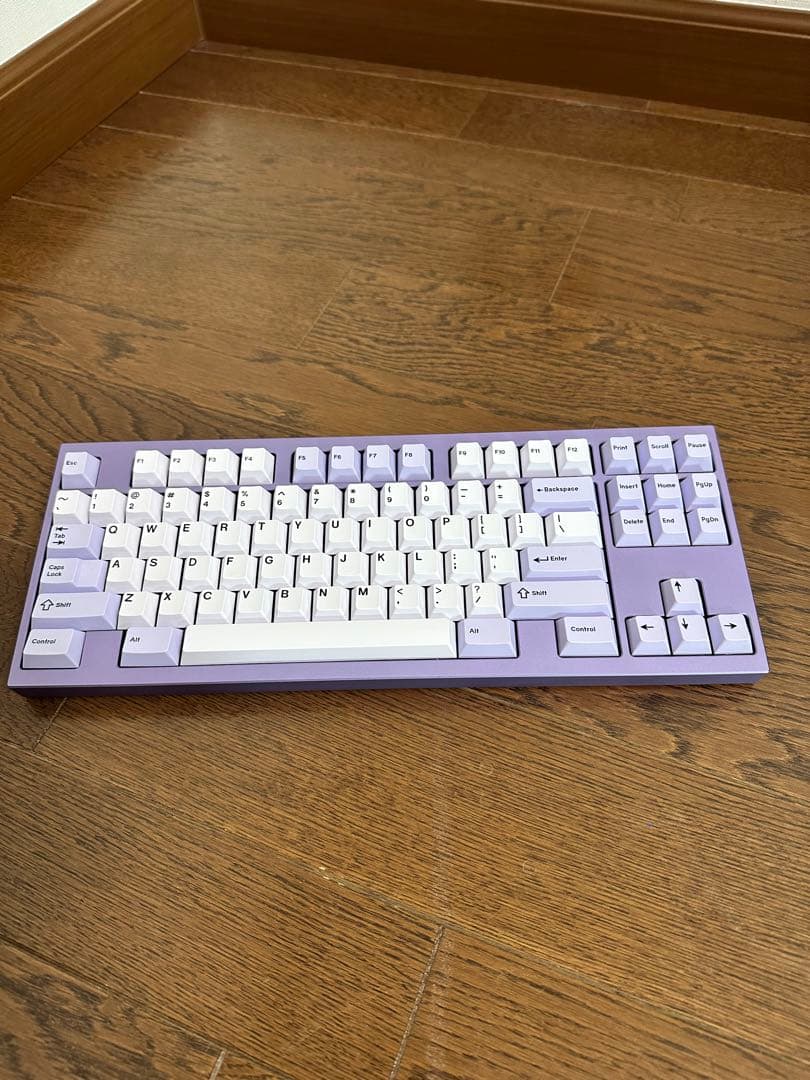 geoworks f2-84 + gmk lavender 自作キーボード