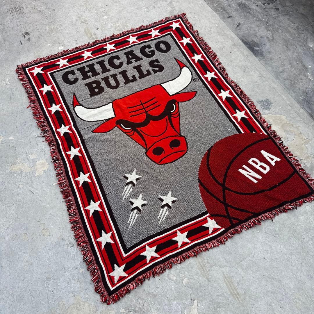 NBA シカゴブルズ　ブランケット　マルチカバー　ソファーカバー　141x111