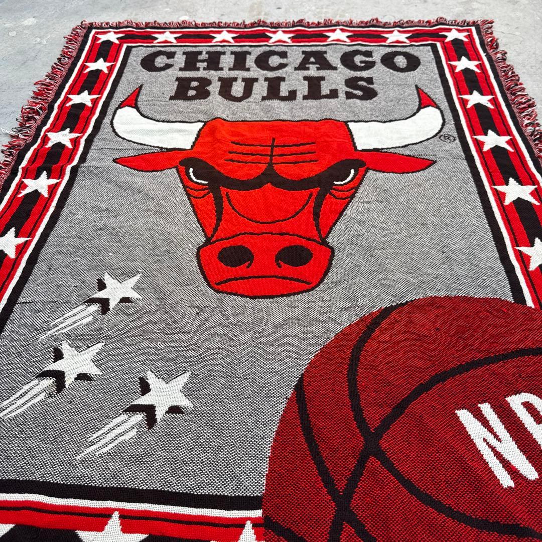 NBA シカゴブルズ　ブランケット　マルチカバー　ソファーカバー　141x111