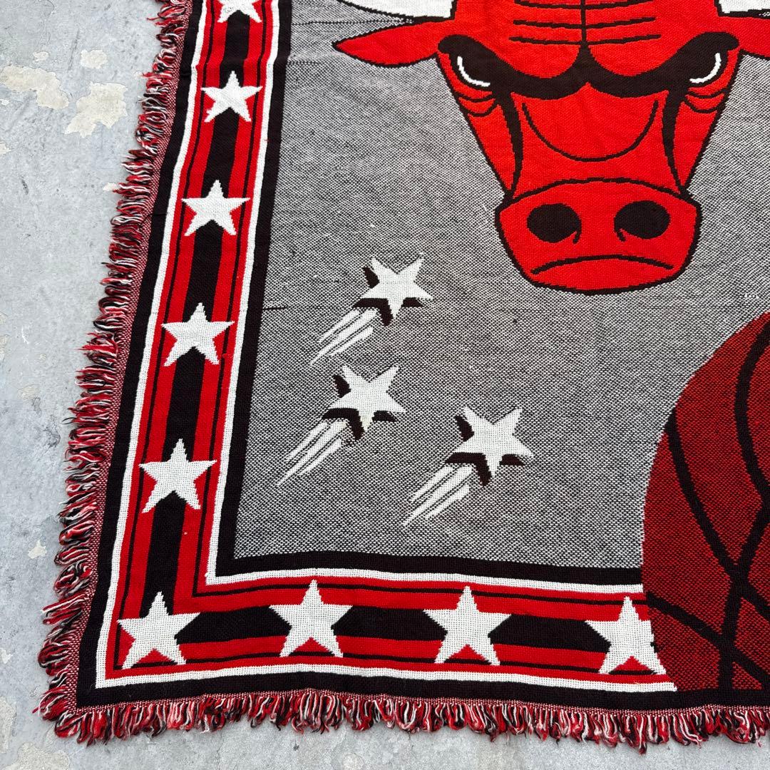 NBA シカゴブルズ　ブランケット　マルチカバー　ソファーカバー　141x111