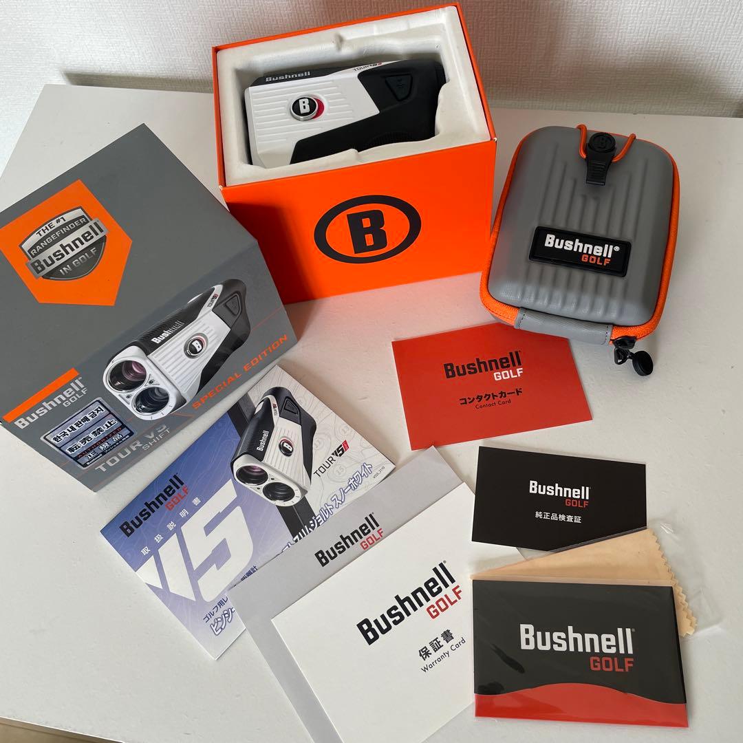 ⭐️新品未使用 限定カラー ブッシュネル TOUR V5 ホワイト⭐️