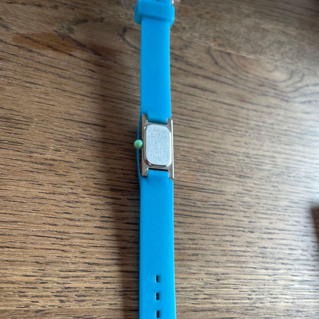 cabane de zucca 青 ラバーベルト 時計　スカイブルー