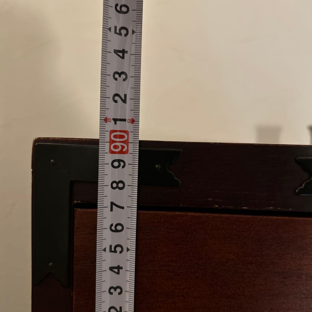 民芸調家具　階段箪笥　階段タンス　右階段