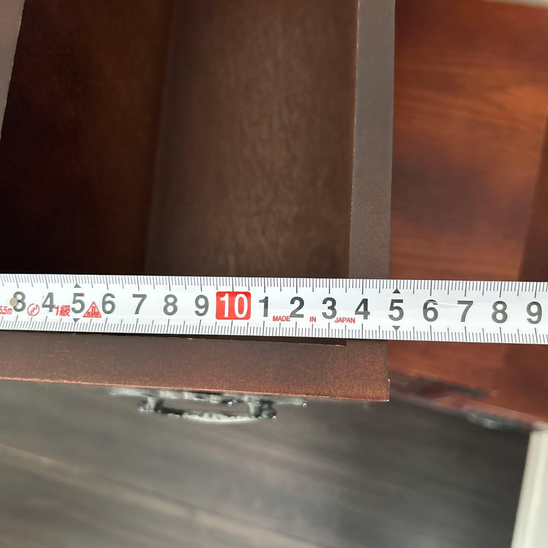 民芸調家具　階段箪笥　階段タンス　右階段