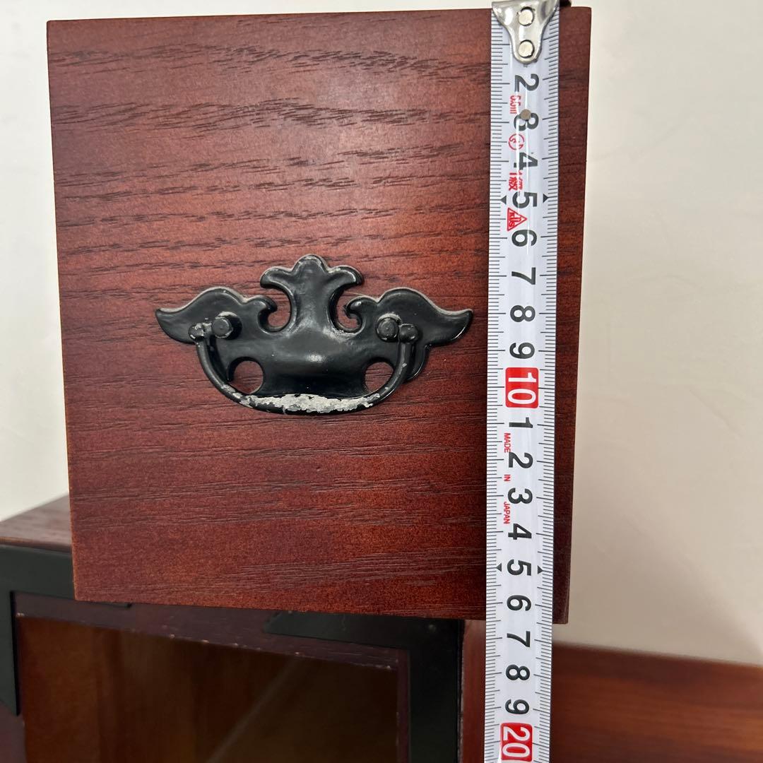 民芸調家具　階段箪笥　階段タンス　右階段