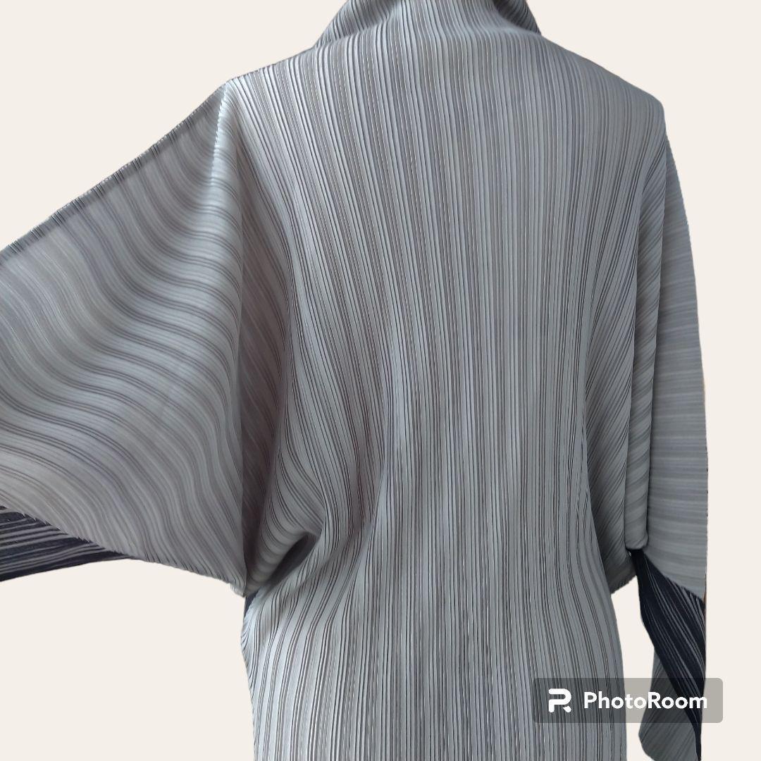【美品】PLEATS PLEASE プリーツプリーズ カットソードルマンスリーブ