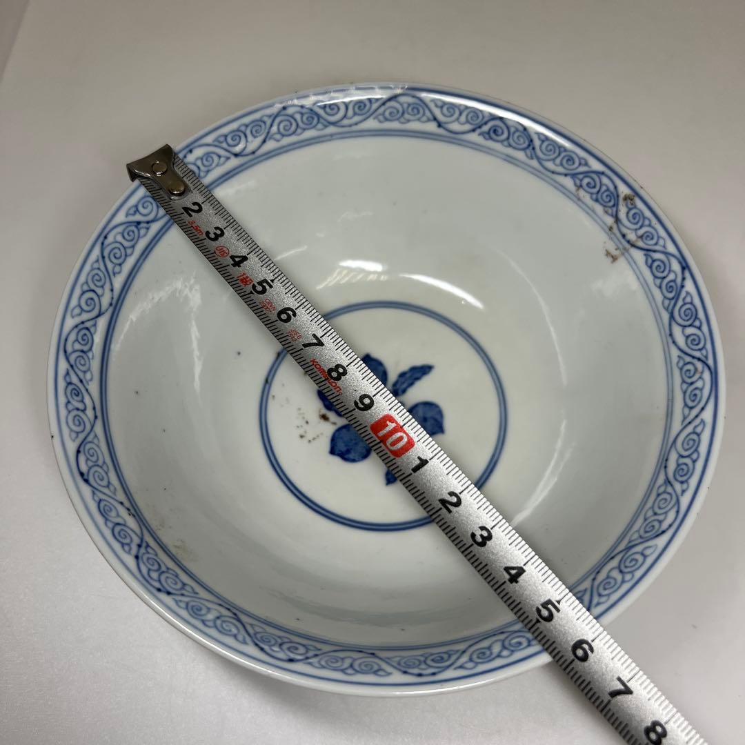 中国清時代　大清光緒年製青花鉢　口径16.3㎝　東Y8-0105☆2Fタサチ