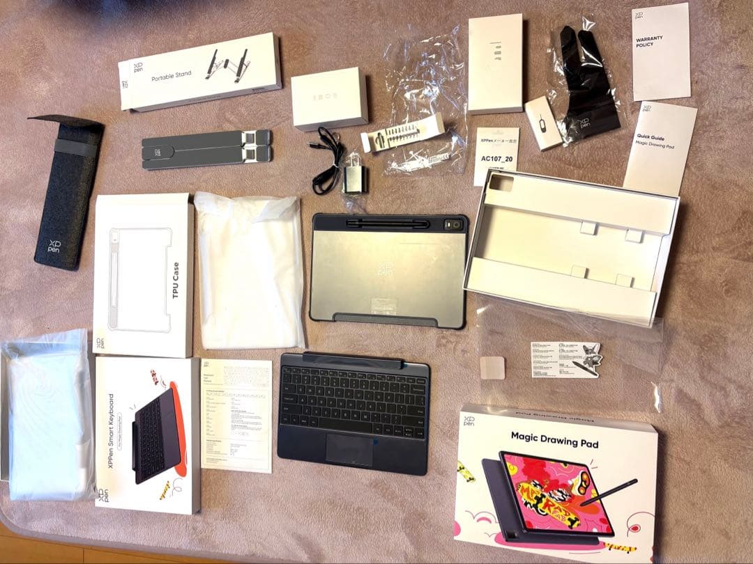 XPpen Magic Drawing Pad (Andoroid搭載液タブ）他