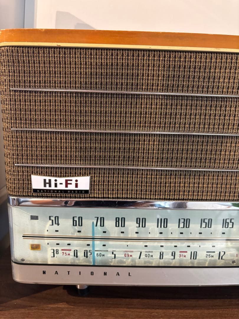 NATIONAL スピーカー　ラジオ　レトロ　Bluetooth対応