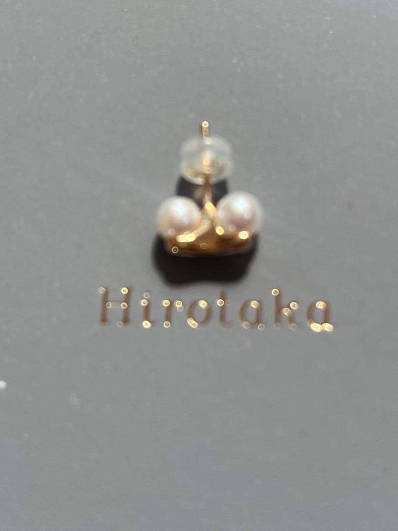 Hirotaka ヒロタカ　DROSERA アコヤパール ピアス