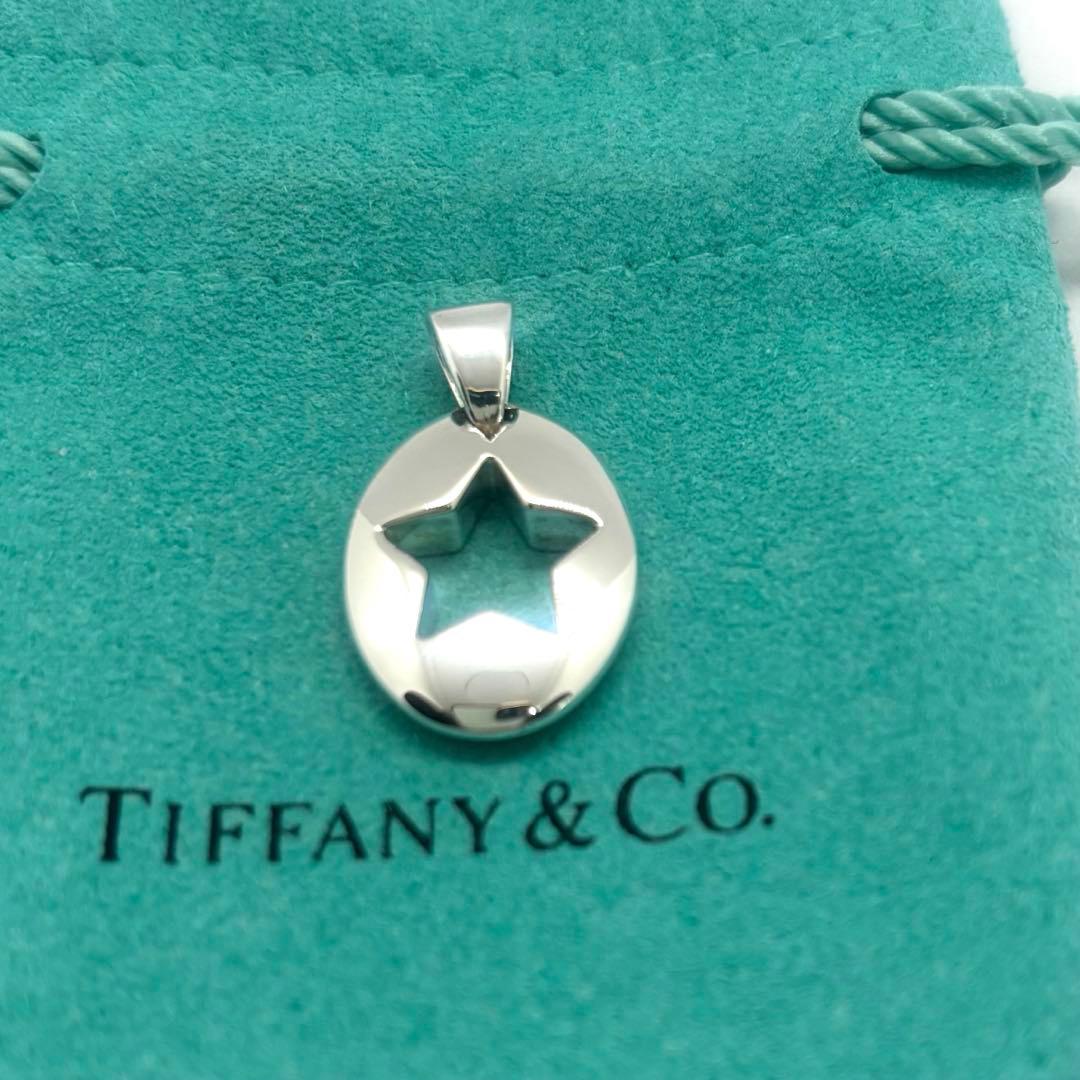 TIFFANY&CO.【美品】ピアストスター　星　ペンダント　トップのみ