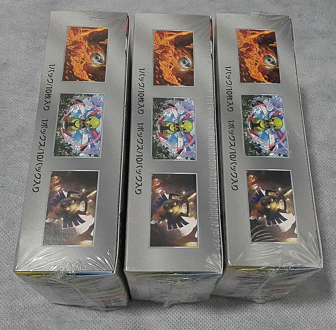 ポケモンカード　テラスタルフェスexシュリンクつき3BOX