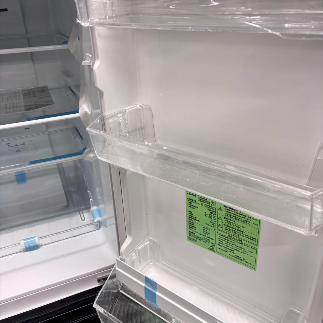 681 大容量　2024年製冷蔵庫　100L強 小型　一人暮らし　右開き　2ドア