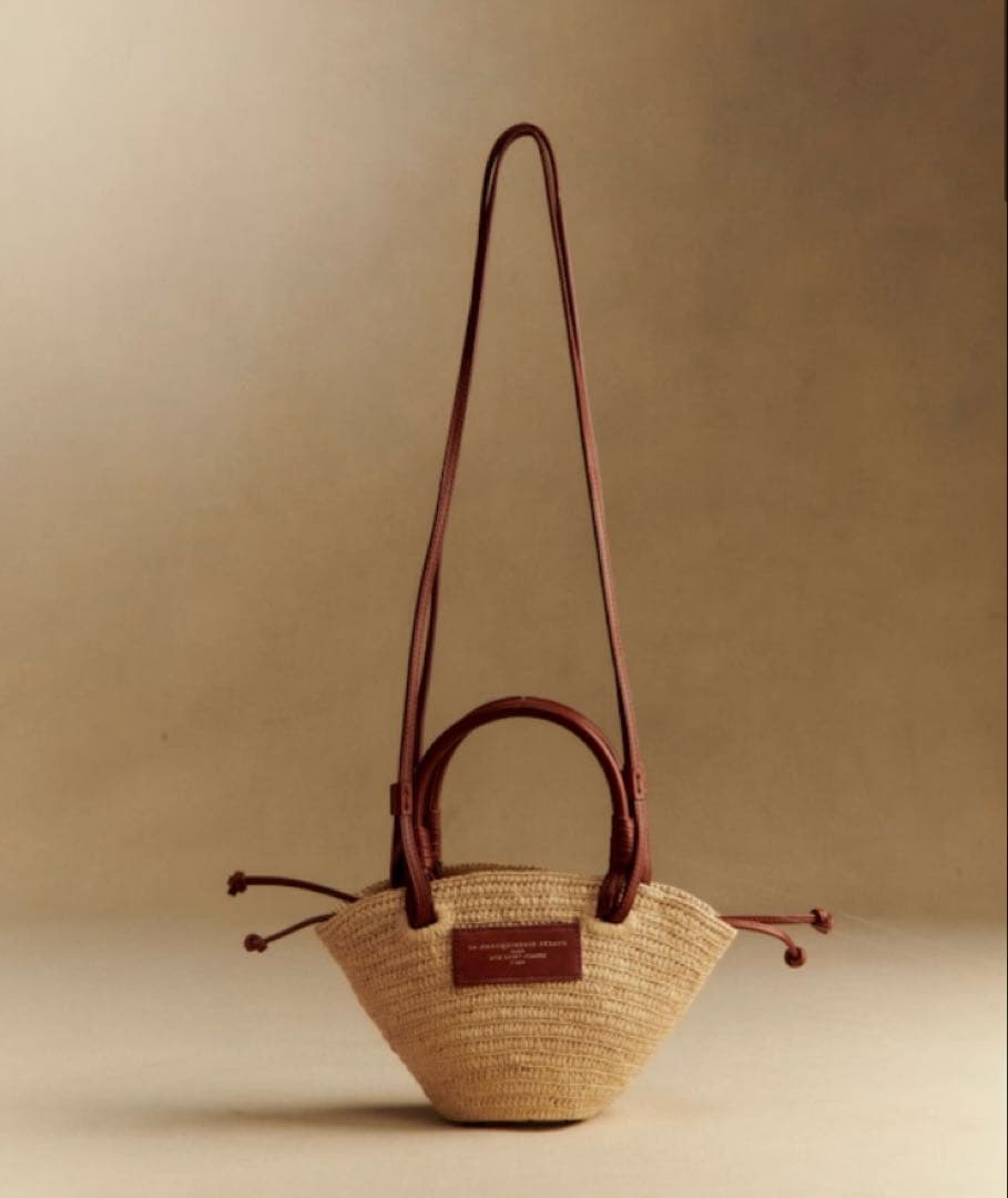 【正規品】sezane セザンヌ　カゴバッグ　ミニ　パニエ　ラフィア