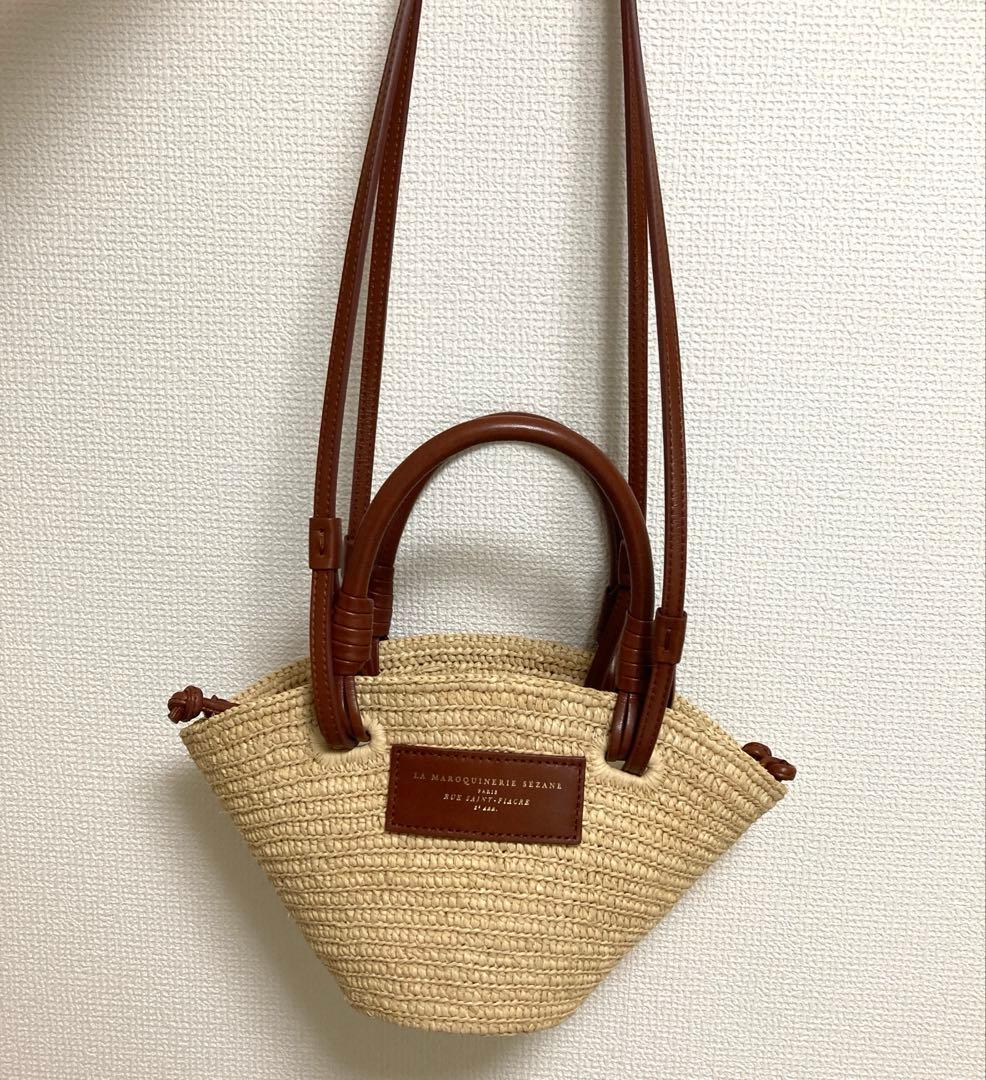 【正規品】sezane セザンヌ　カゴバッグ　ミニ　パニエ　ラフィア