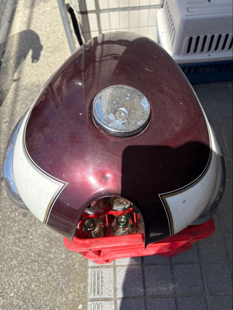 Kawasaki W400 純正タンク