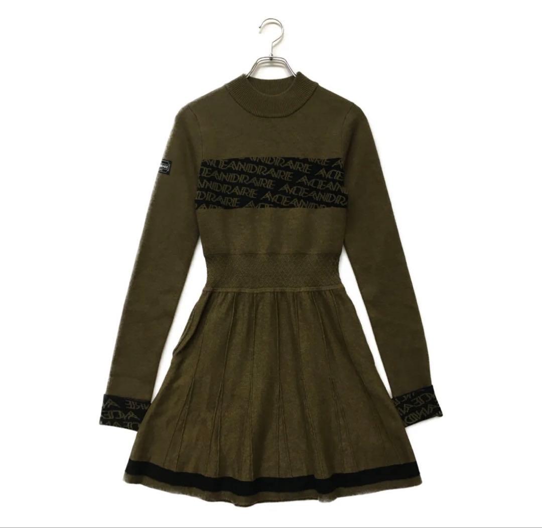 美品.*エースアンドレアニットワンピース