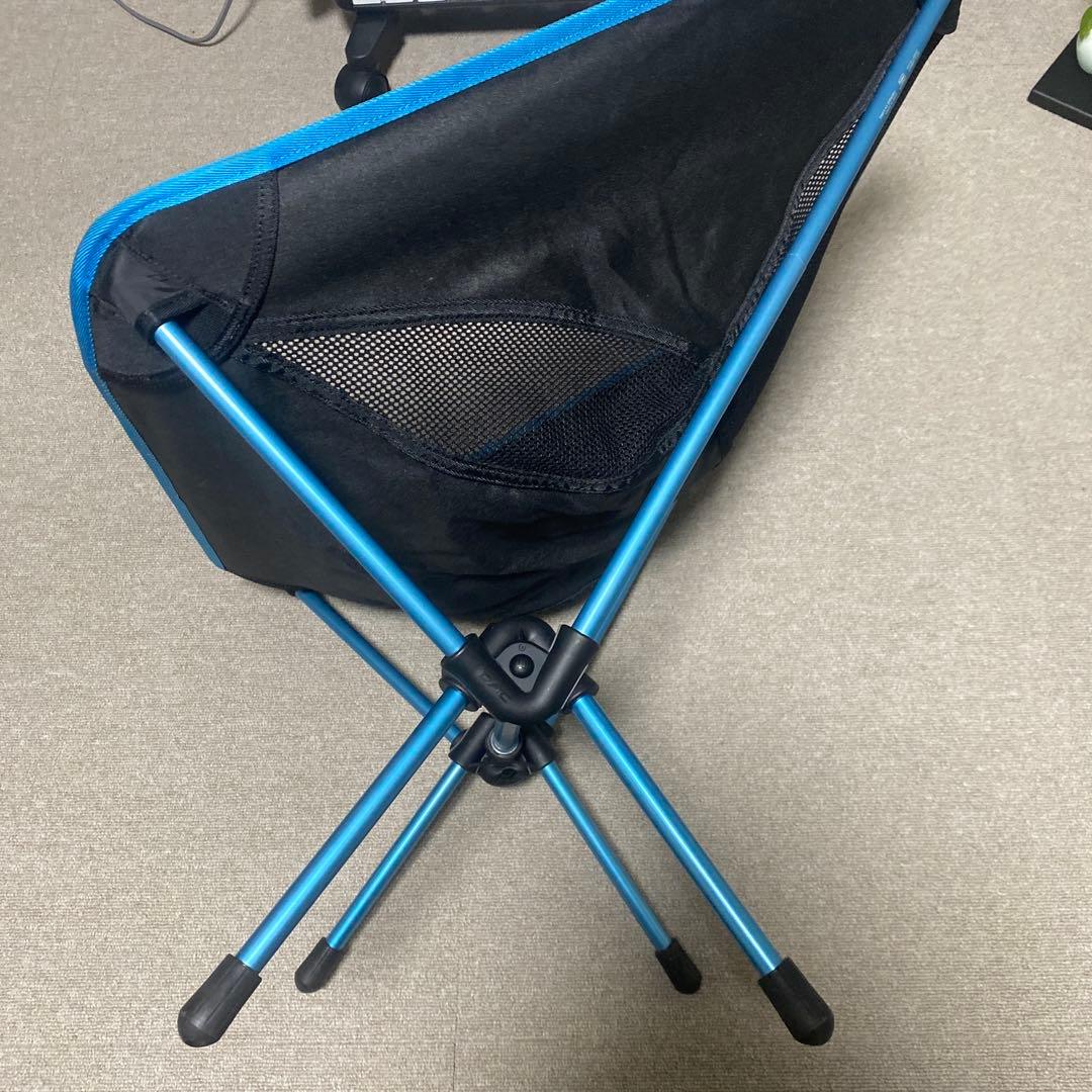 Helinox アウトドアチェア 黒・青