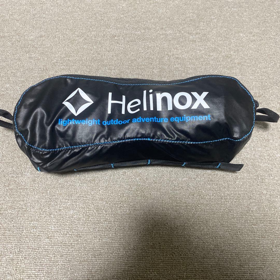 Helinox アウトドアチェア 黒・青