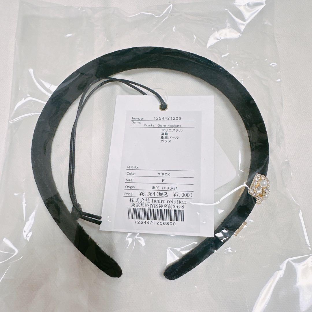 Her lip to♡Crystal Charm Headband♡新品未使用