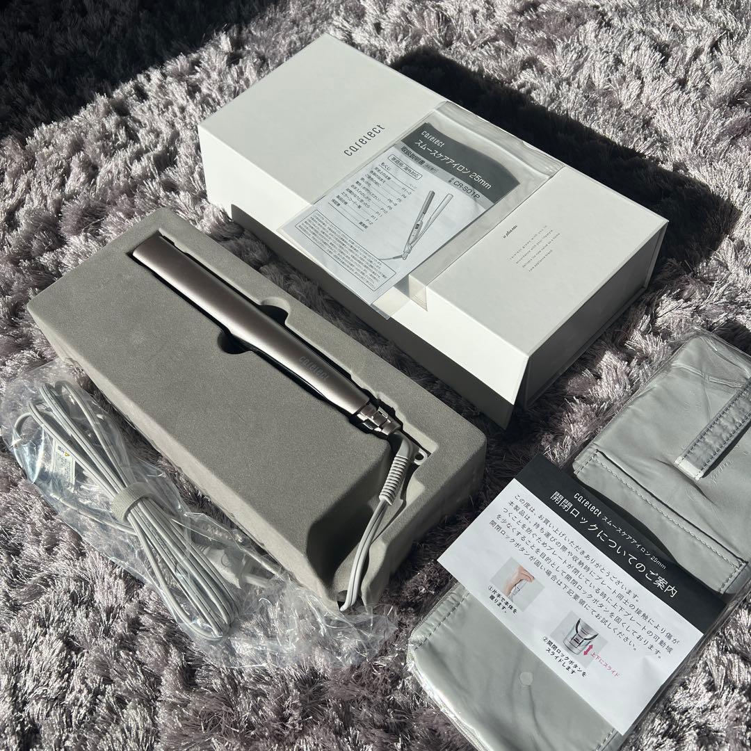 【※f-m】　新品未使用品　ケアレクト スムースケアアイロン　プリュスオー