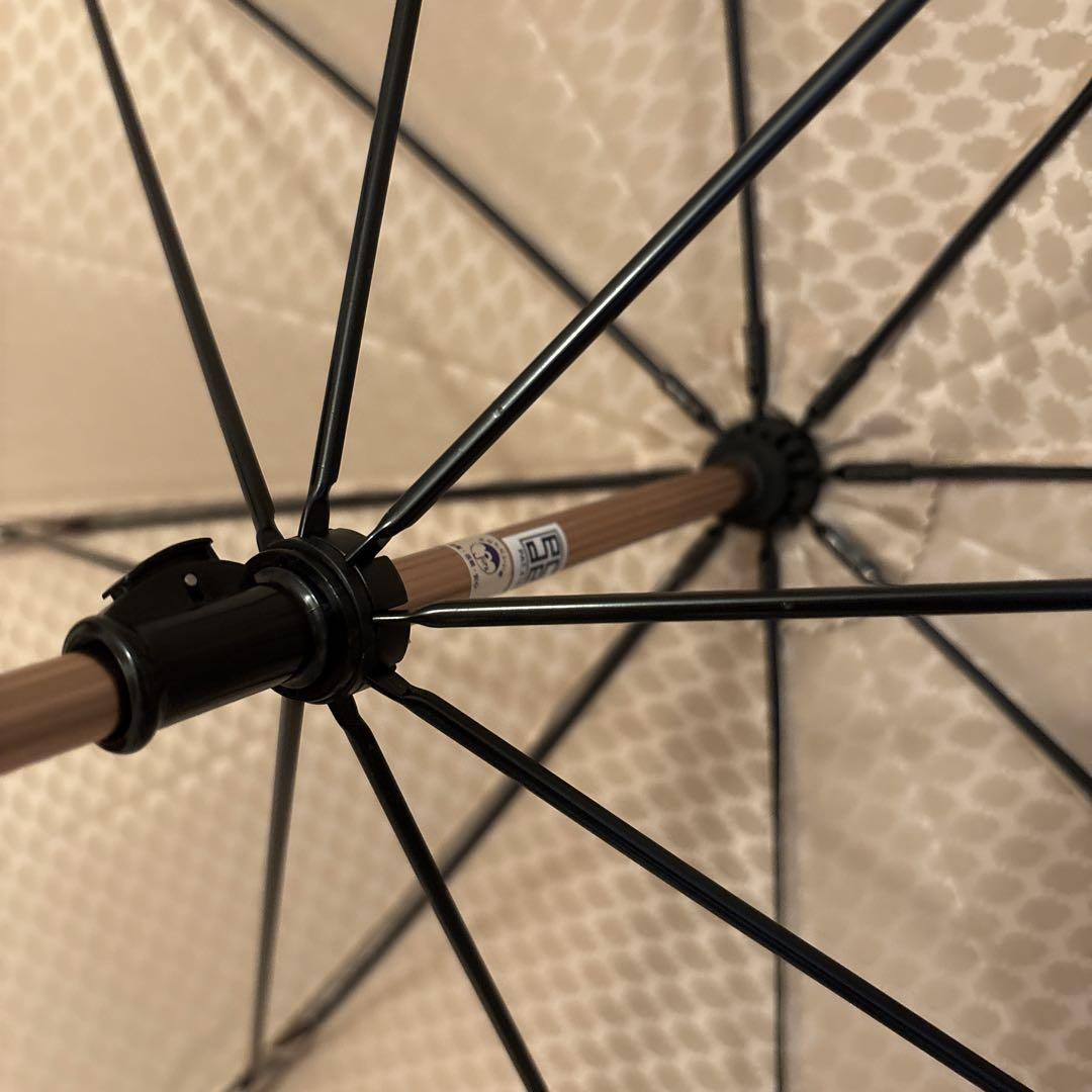 CELINE セリーヌ マカダム トリオンフ 総柄 ゴールド 長傘 レディース