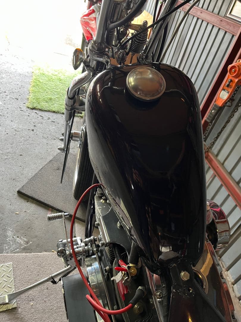 Harley Davidson スポーツスタータンク 加工品 ロートンネル 汎用