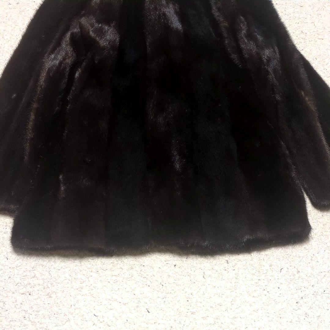 2-24【高級毛皮】美品SAN MARCO ミンクファーコート