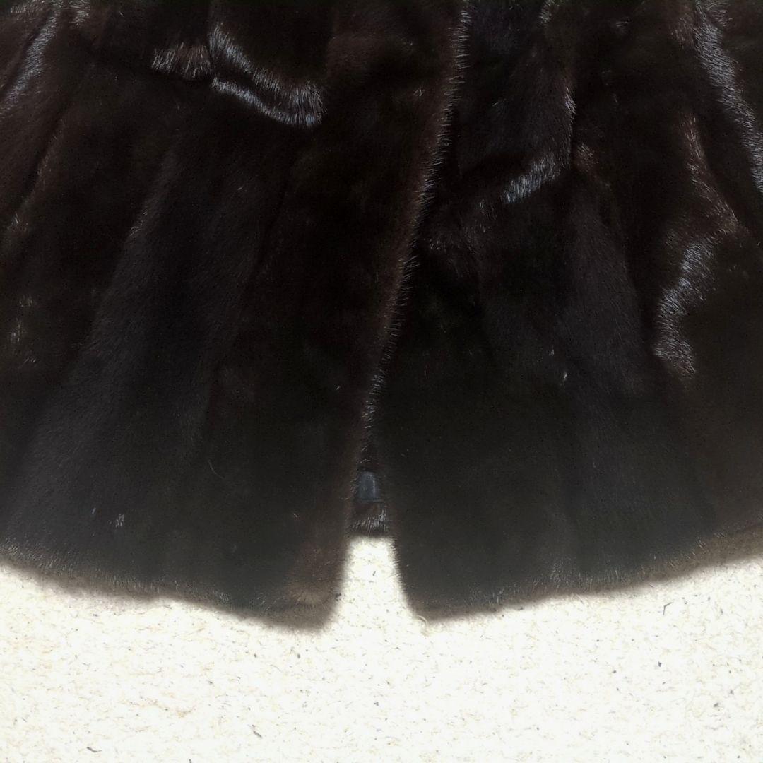 2-24【高級毛皮】美品SAN MARCO ミンクファーコート