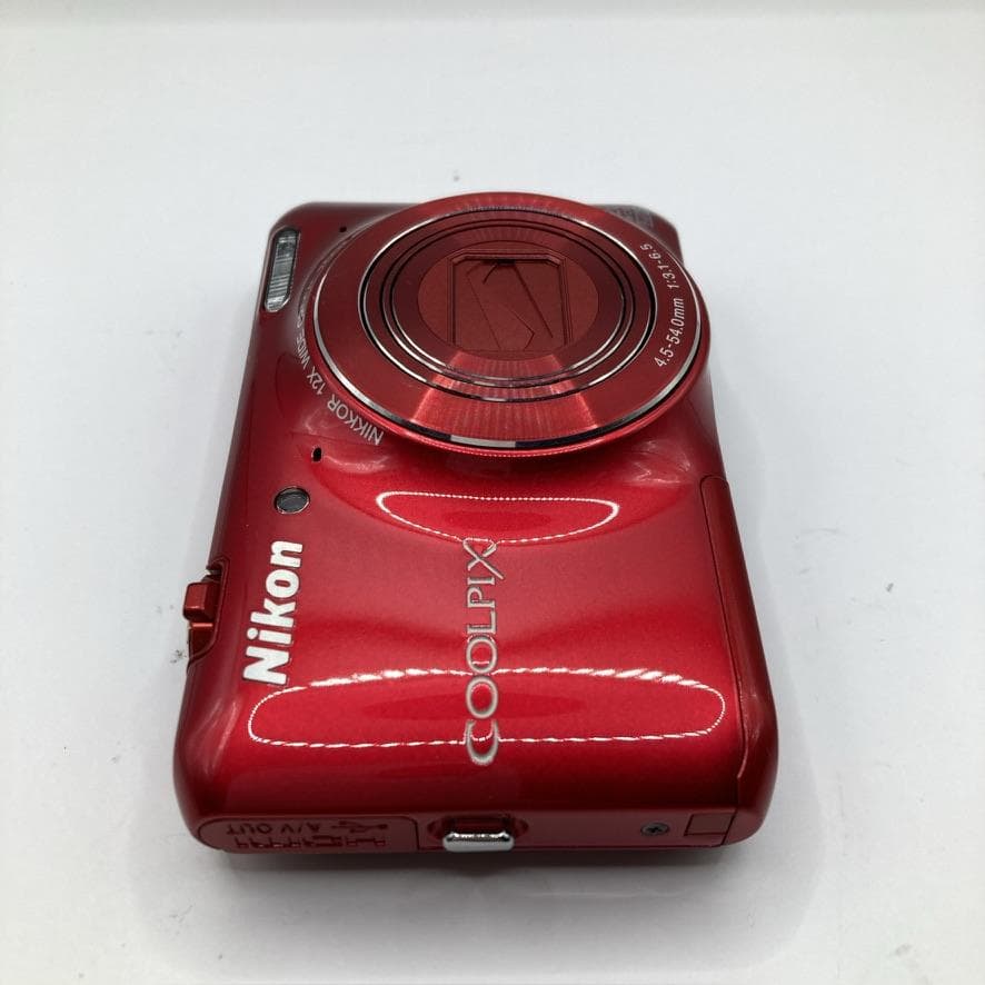 Nikon COOLPIX S6400 レッド デジタルカメラ コンデジ ニコン