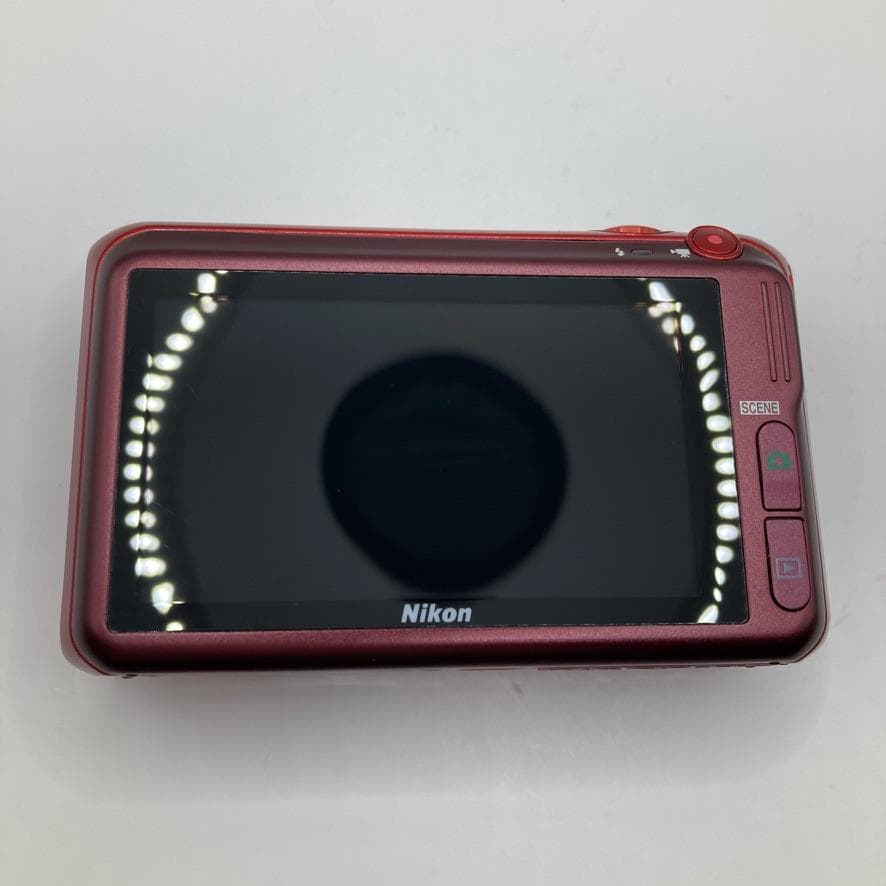 Nikon COOLPIX S6400 レッド デジタルカメラ コンデジ ニコン