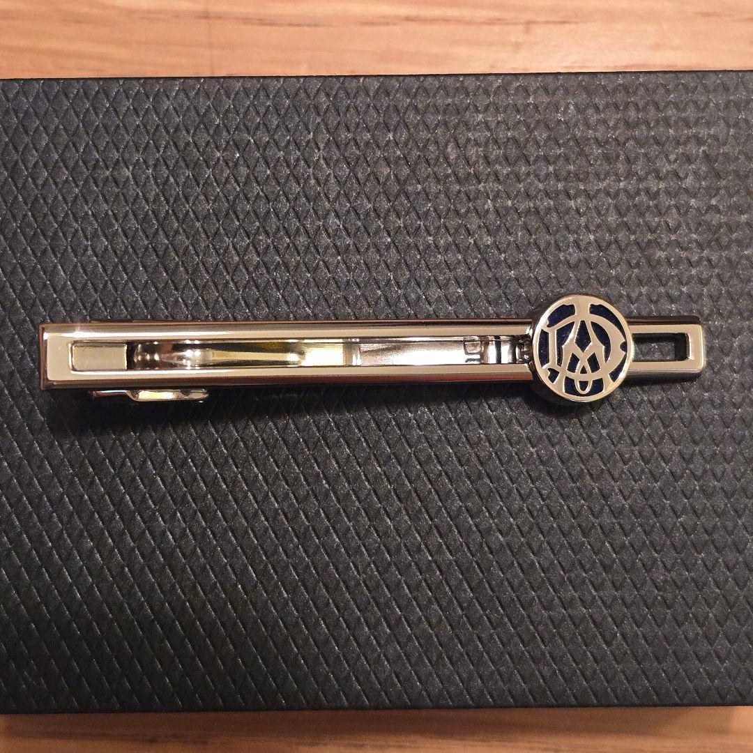 dunhill ネクタイピン シルバー/ブルー