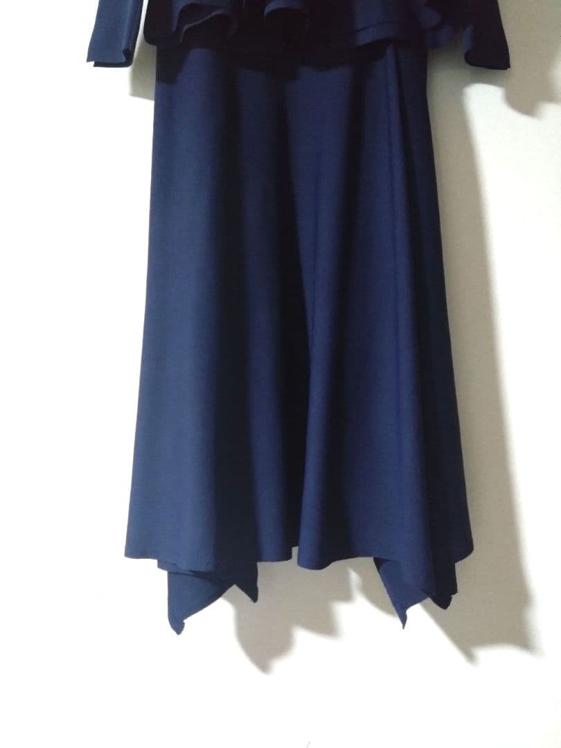 【美品】11号　HIROKO KOSHINO ニット　セットアップ　七〜八分袖