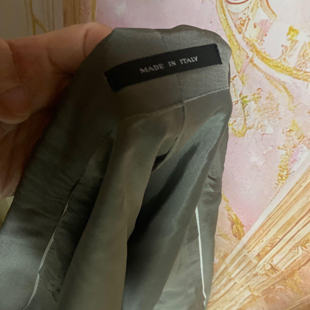 EMPORIO Armaniシルバーグレー イブニング　ジャケット　54