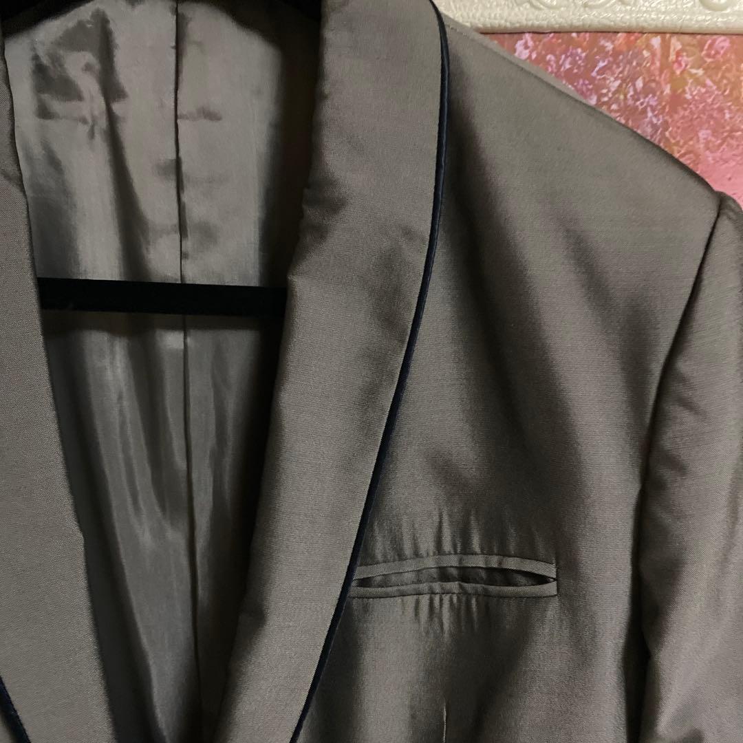 EMPORIO Armaniシルバーグレー イブニング　ジャケット　54