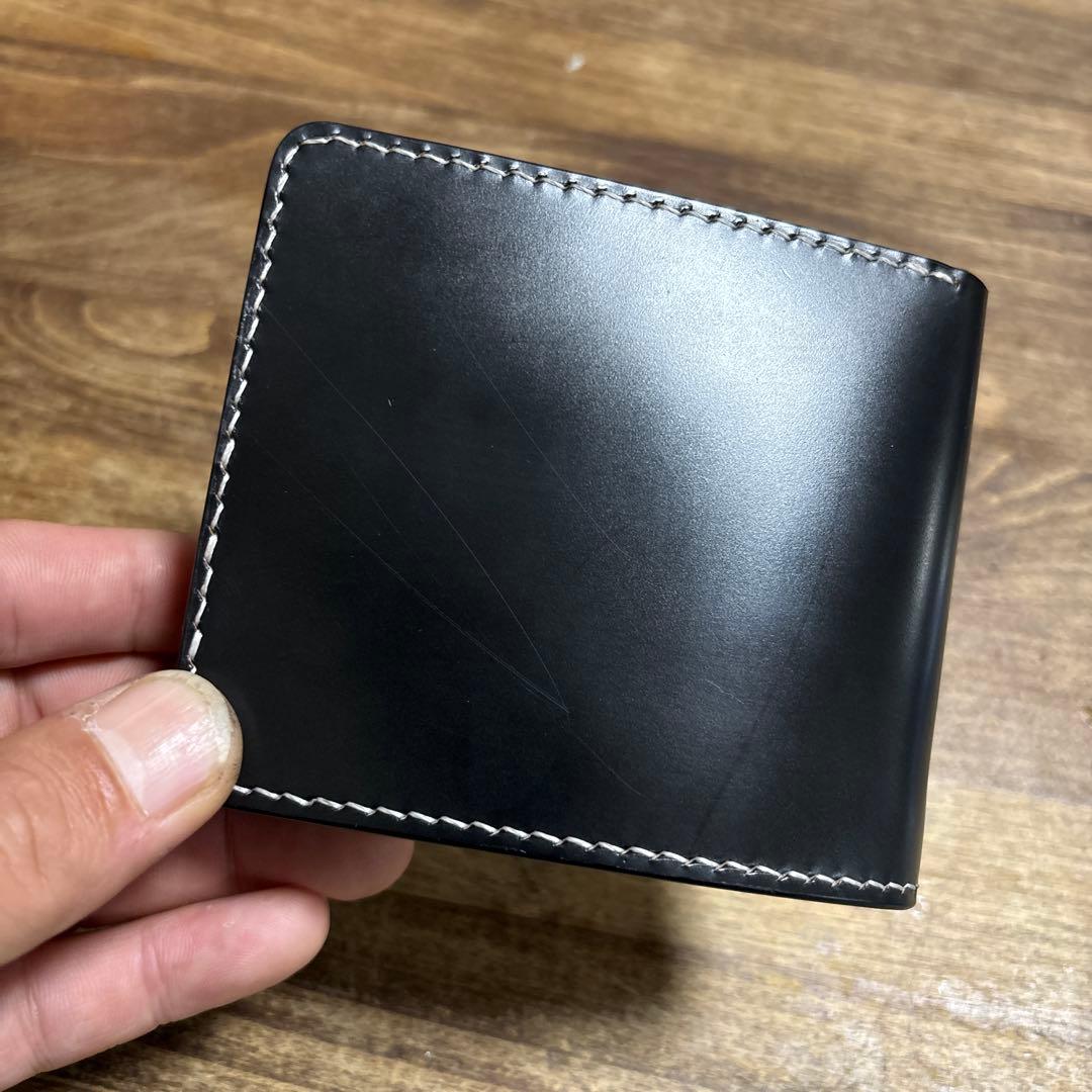 ☆フルコードバン☆新喜皮革☆2つ折り☆ホーウィン☆トラッカー☆コードバン