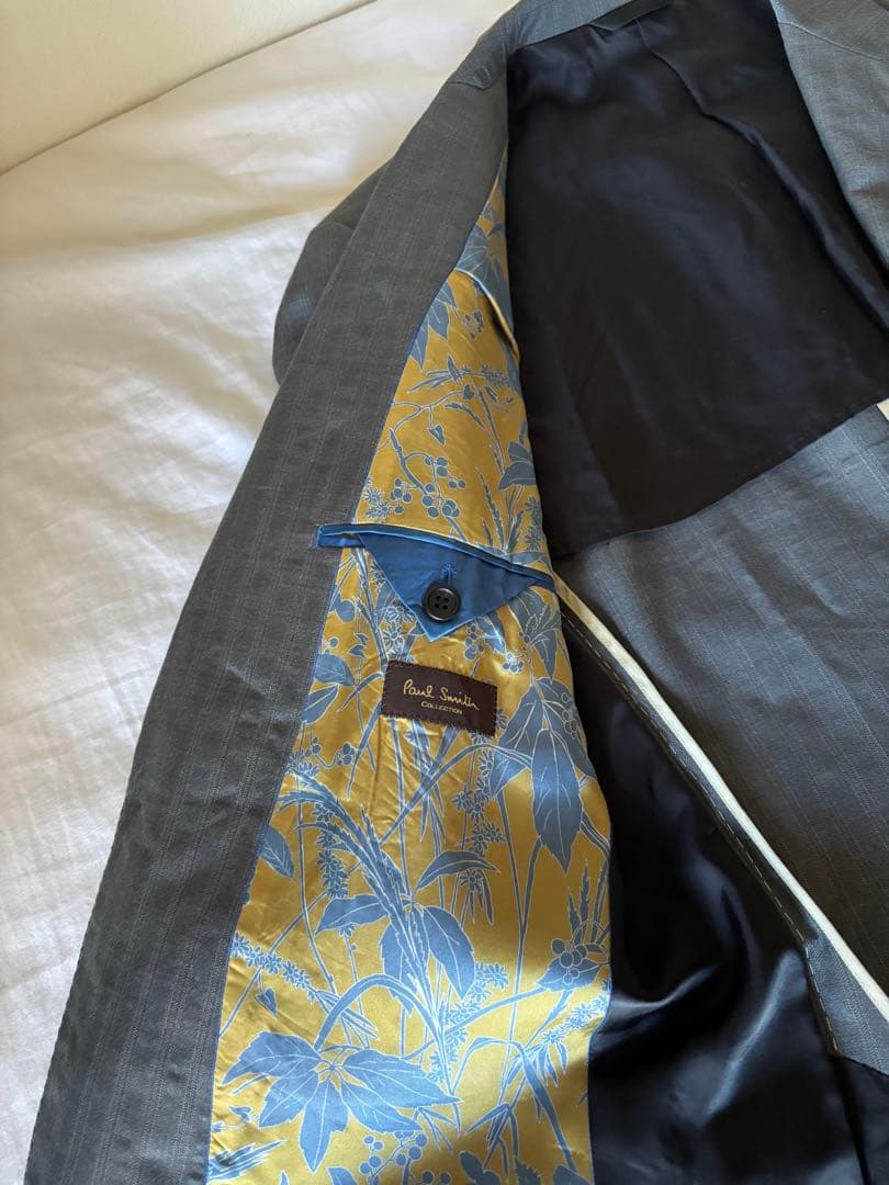 ポールスミス ゼニア チェック　セットアップ スーツ　paul smith