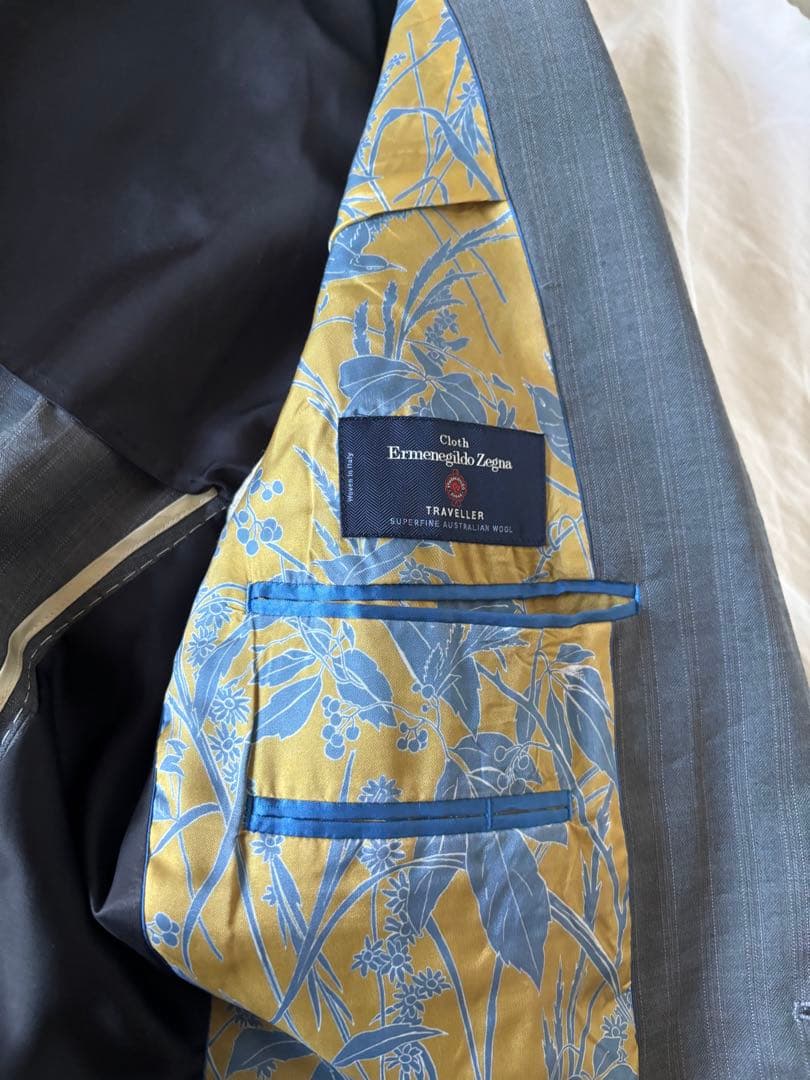 ポールスミス ゼニア チェック　セットアップ スーツ　paul smith