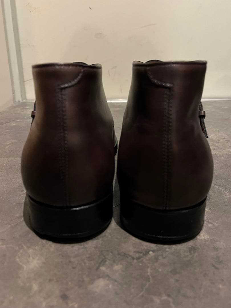 ジョンロブ　スコットニー　7.5E　ピューターミュージアムカーフ　1306ラスト