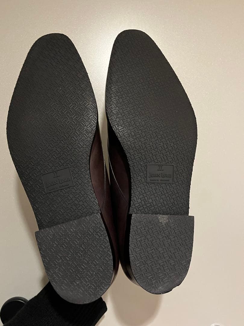 ジョンロブ　スコットニー　7.5E　ピューターミュージアムカーフ　1306ラスト