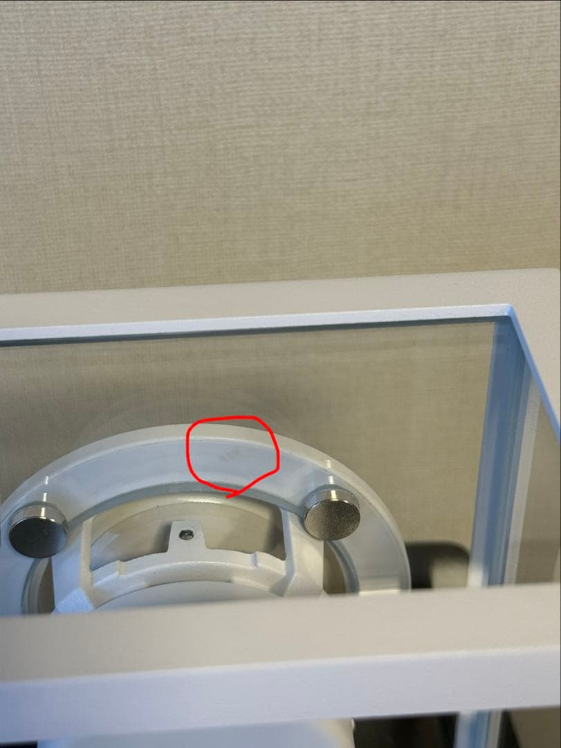 SMALL TRANSPARENT SPEAKER ホワイト