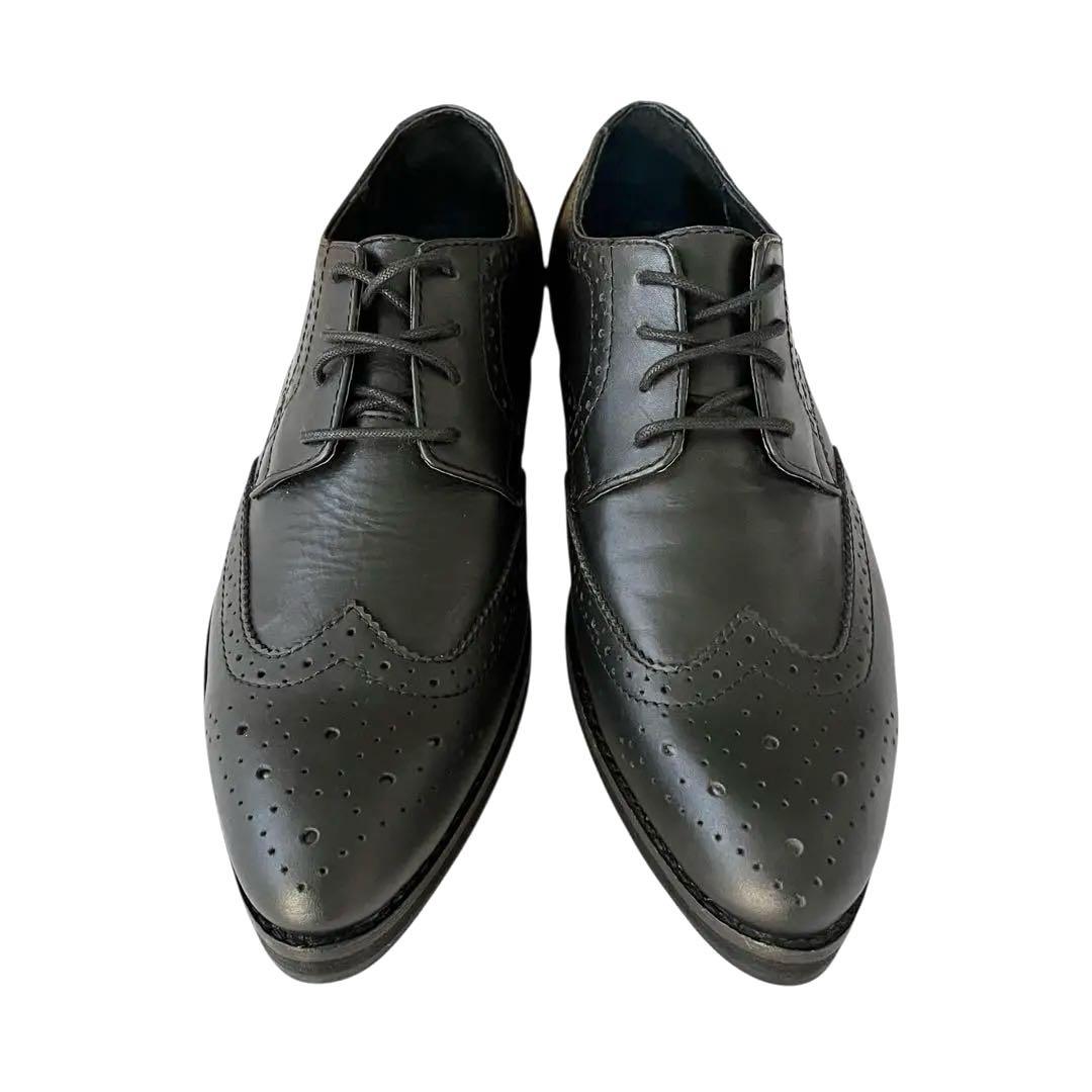 【極美品】◾️ヨウジヤマモト◾️レザーシューズ◾️レースアップ◾️フルブローグ◾️ブラック