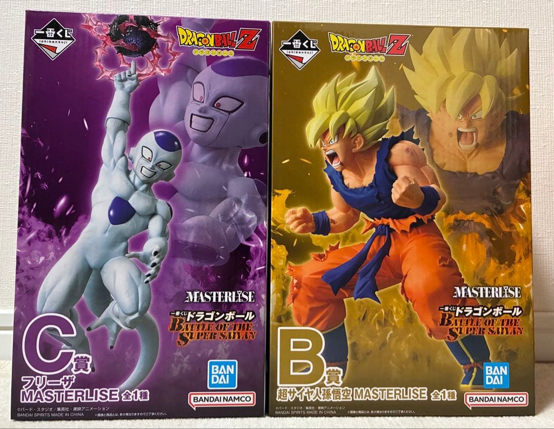 一番くじ　ドラゴンボール　フィギュア　孫悟空　フリーザ