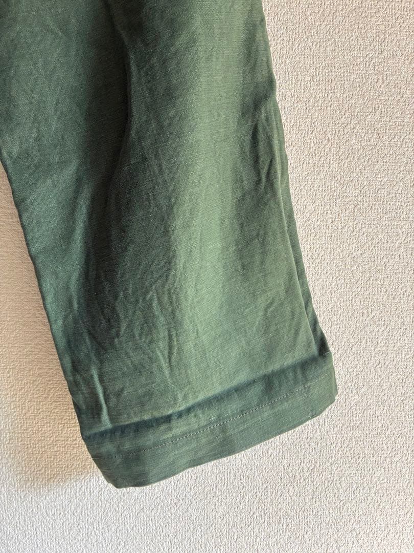 ゆ*は様 50 ６０'s コットンサテン ユーティリティーワイドパンツ