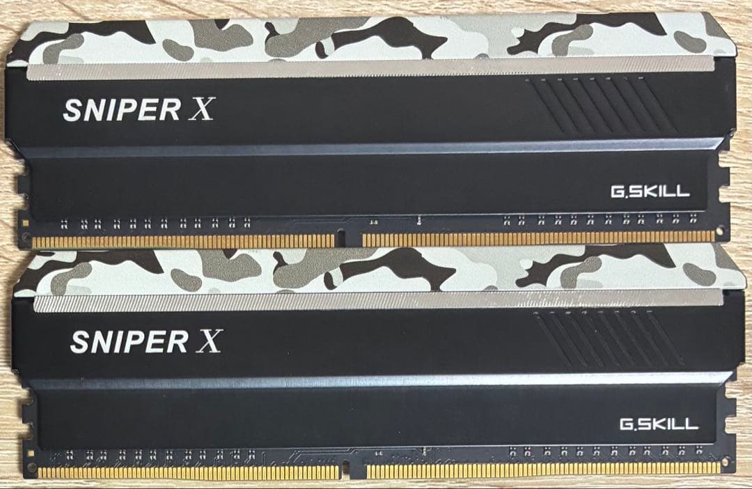 【中古】DDR4-3600 16GB(8GB×2枚) G.SKILL