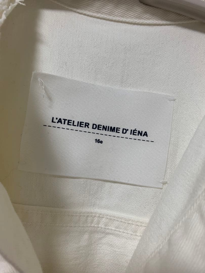 ‪☆新品タグ付きIENAカラーチノリメイクルーズブルゾン 36 ホワイト