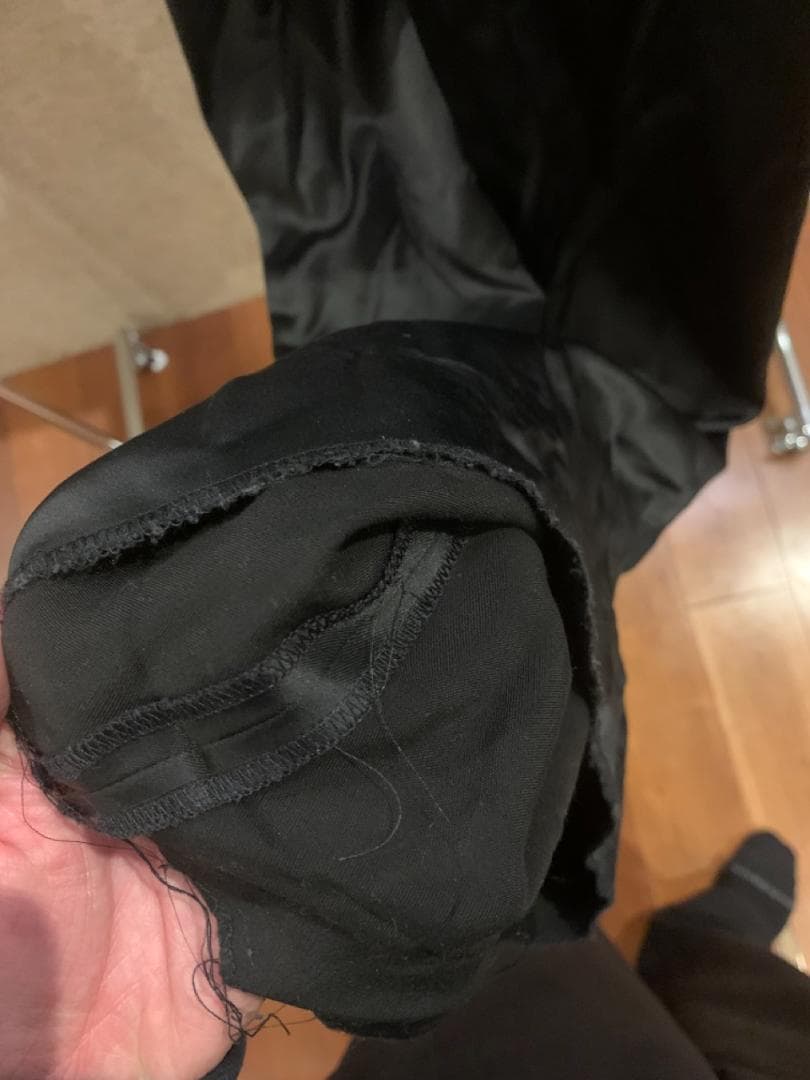 dries van noten スラックスパンツ 黒 48 ビスコース100%